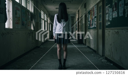 High school girl ghost 127150816