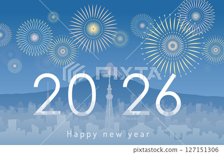 2026年新年快樂東京煙火大會 2026年新年快樂東京煙火大會 127151306