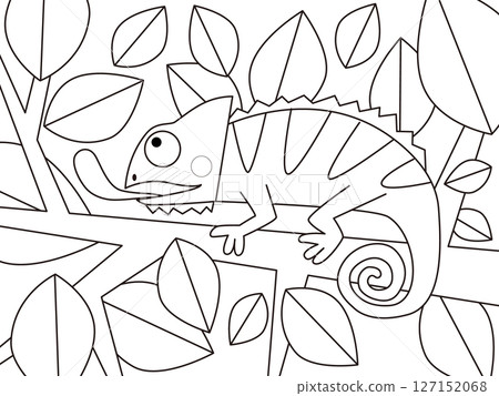 變色龍繪本 變色龍繪本 127152068