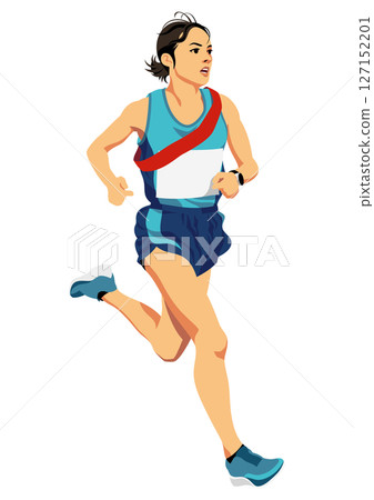 女子接力賽跑者 女子接力賽跑者 127152201