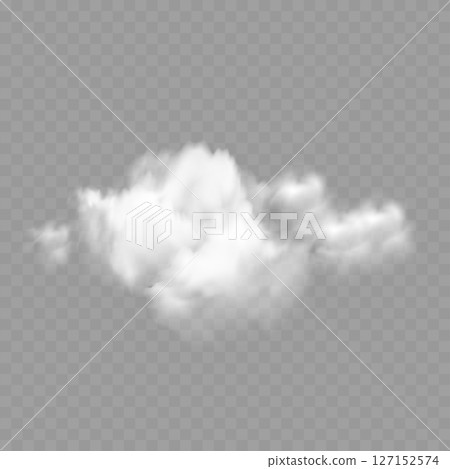 Realistic White Smoke Cloud Effect - Transparent Fog Mist. Vector Realistic White Smoke Cloud Effect - Transparent Fog Mist. Vector 127152574