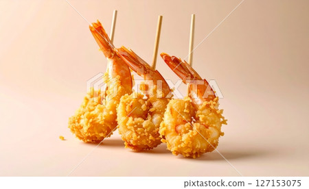 Fried shrimp 127153075