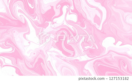 Abstract marbled ink liquid fluid watercolor painting texture 127153182