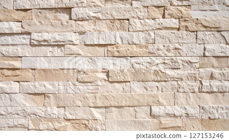 Natural travertine stone texture background. 127153246