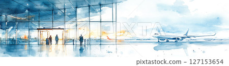 Airport/Travel (Illustration) 127153654