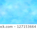 Light blue watercolor abstract 127153664