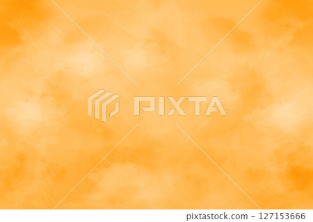 Orange watercolor abstract 127153666