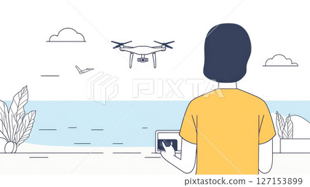 無人機（插圖） 127153899