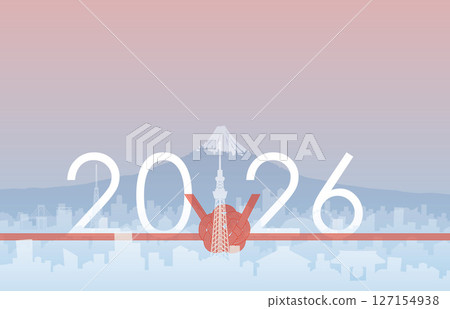 富士與東京的漸層_2026_Mizuhiki 富士與東京的漸層_2026_Mizuhiki 127154938