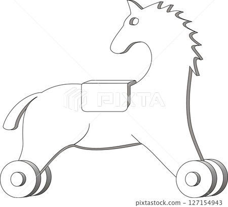 Paper Horse (Hakuba 13) 127154943