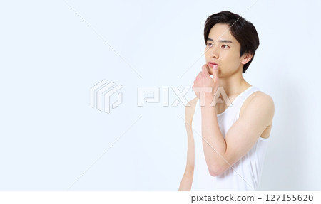 Male portrait beauty image 127155620