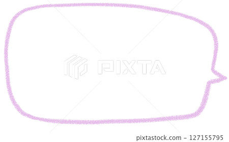 手寫簡單方形氣泡 127155795