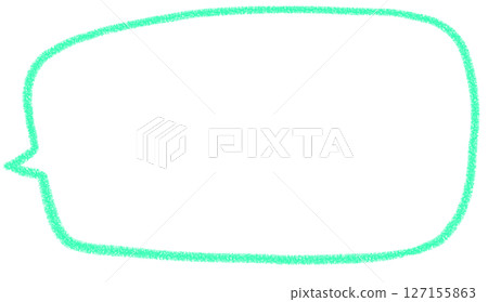 手寫簡單方形氣泡 127155863