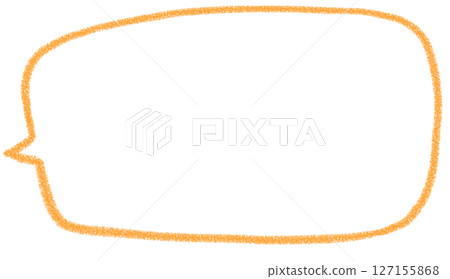 手寫簡單方形氣泡 127155868