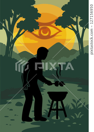 The sun is watching: Barbecuing without permission on private or state property 127156950