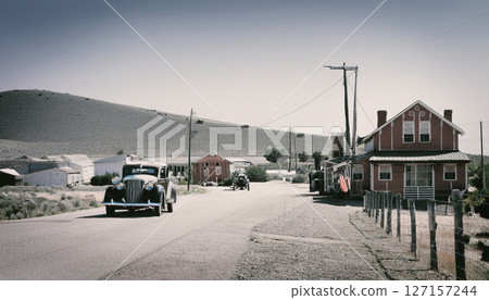 Old American landscape photography 127157244