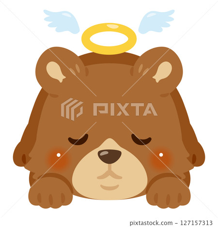 一隻死熊的插圖 127157313