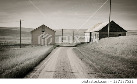 Old American landscape photography 127157521
