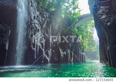 高千穗峽谷的風景 127158685