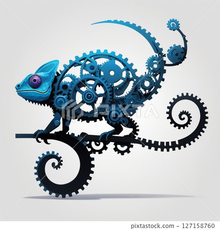 【商品設計】Cybernetic Chameleon 【商品設計】Cybernetic Chameleon 127158760