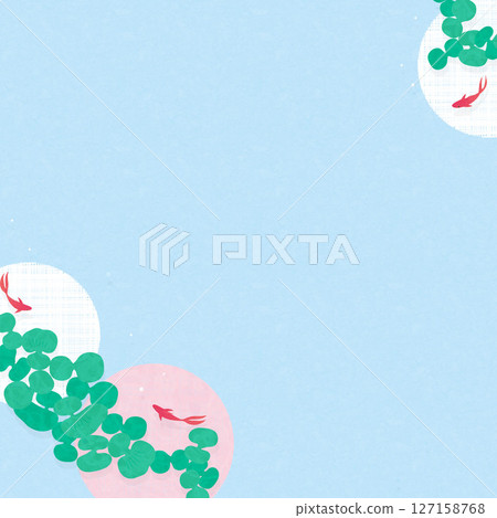 夏季日式背景（金魚）2025-9 127158768