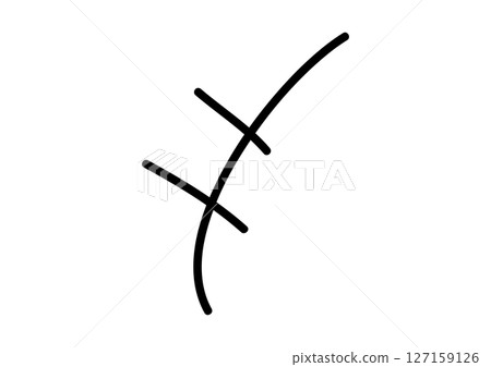 Black comic icon of laughing or noisy image 127159126