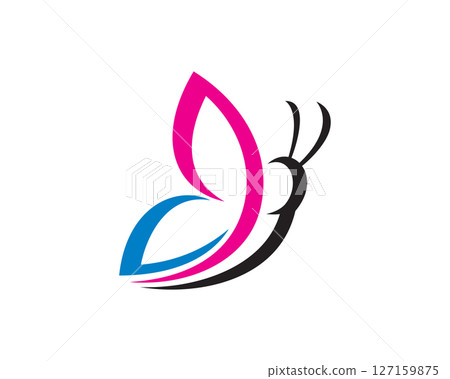 Beauty Butterfly Logo Template Design Vector, Emblem, Design Concept, Creative Symbol, Icona Beauty Butterfly Logo Template Design Vector, Emblem, Design Concept, Creative Symbol, Icona 127159875
