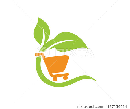 Green Market Logo Template Design Vector, Emblem, Design Concept, Creative Symbol, Icon Green Market Logo Template Design Vector, Emblem, Design Concept, Creative Symbol, Icon 127159914