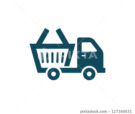 Shop Delivery Logo Template Design Vector, Emblem, Design Concept, Creative Symbol, Icon Shop Delivery Logo Template Design Vector, Emblem, Design Concept, Creative Symbol, Icon 127160031