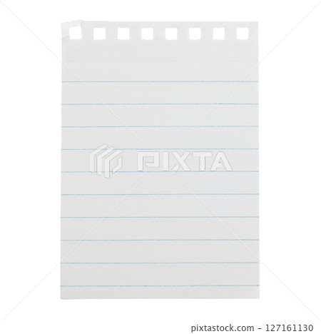 White blank notepad paper with texture, isolated on transparent background. Office blank paper concept White blank notepad paper with texture, isolated on transparent background. Office blank paper concept 127161130