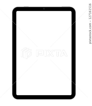 Tablet PC with blank screen on transparent background. Realistic vector illustration, for graphic and web design Tablet PC with blank screen on transparent background. Realistic vector illustration, for graphic and web design 127161516