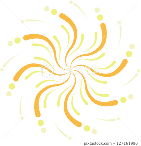 A simple fireworks illustration A simple fireworks illustration 127161980