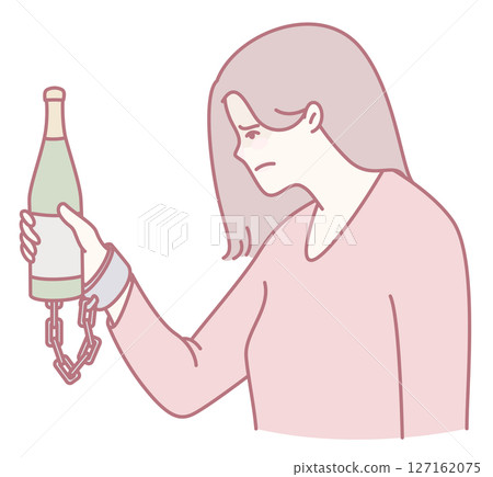 Struggling with Addiction An Emotional Illustration of the Journey Toward Restraint and Freedom 127162075