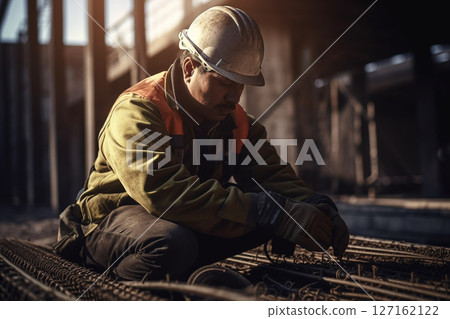 Real work scenes at the workplace 127162122
