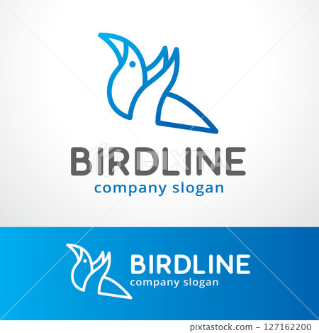 Bird Logo Template Design Vector, Emblem, Design Concept, Creative Symbol, Icon 127162200