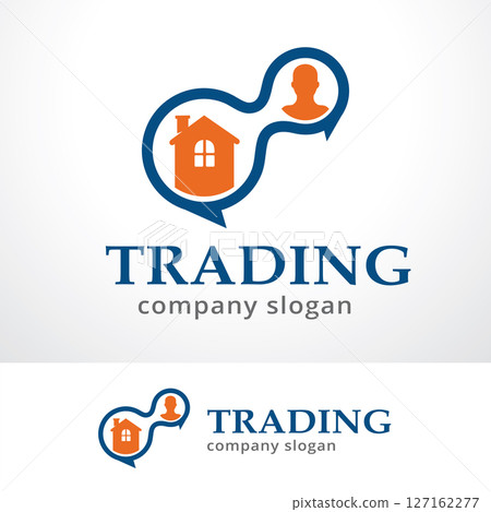 Trading Logo Template Design Vector, Emblem, Design Concept, Creative Symbol, Icon Trading Logo Template Design Vector, Emblem, Design Concept, Creative Symbol, Icon 127162277