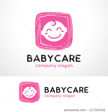 Baby Care Logo Template Design Vector, Emblem, Design Concept, Creative Symbol, Icon 127162292