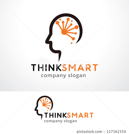 Think Smart Logo Template Design Vector, Emblem, Design Concept, Creative Symbol, Icon Think Smart Logo Template Design Vector, Emblem, Design Concept, Creative Symbol, Icon 127162358