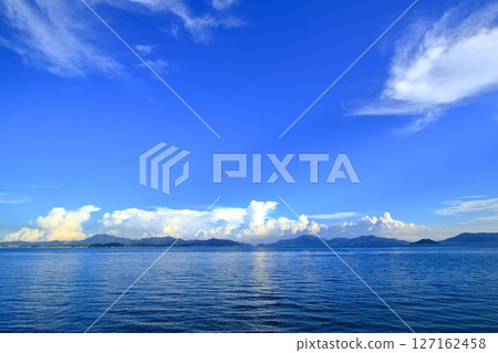 從大柴島看大崎上島飛島街道 127162458