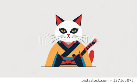 Cat Samurai 127163075