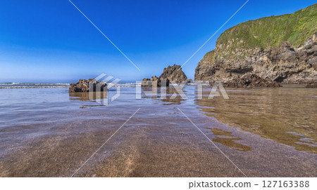 Beach of Vega, Spain 127163388