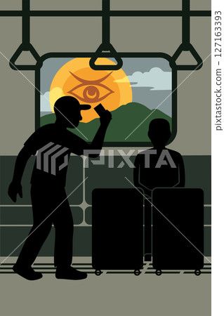 太陽在看著你。未經允許就坐在預留座位上,並把隨身物品佔滿 太陽在看著你。未經允許就坐在預留座位上,並把隨身物品佔滿 127163393