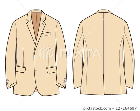 SB2B 單排扣，兩顆扣，彩色 127164697