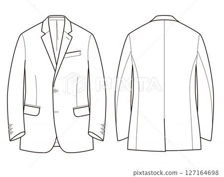 SB2B Single-breasted two-button 127164698