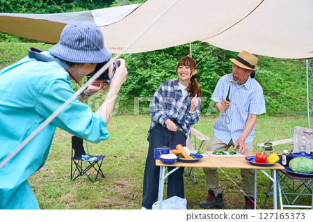 露營 戶外烤肉BBQ 家庭 親子 露營 戶外烤肉BBQ 家庭 親子 127165373