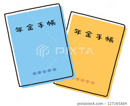 Pension book Pension 127165884