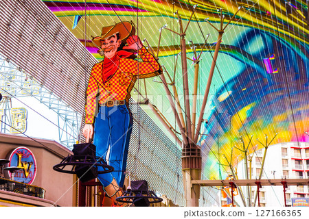 Las Vegas Downtown Fremont Street Experience Las Vegas Downtown Fremont Street Experience 127166365