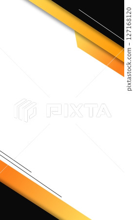 黑色和黃色的商業框架 127168120