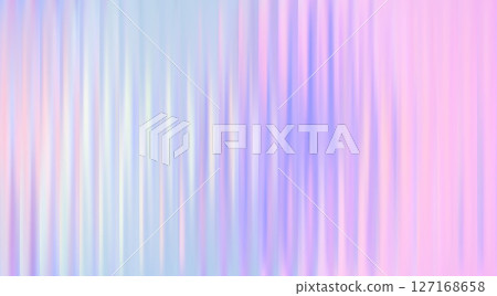 Vector Blurred holographic gradient background. Ribbed glass texture. 127168658