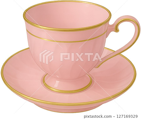 茶杯套裝插圖圖像 127169329